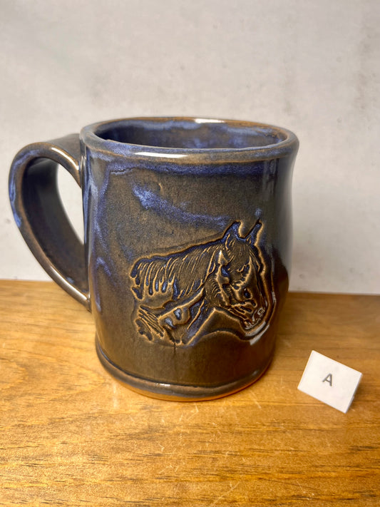 16 ounce Ceramic Equestrian Horse Mug