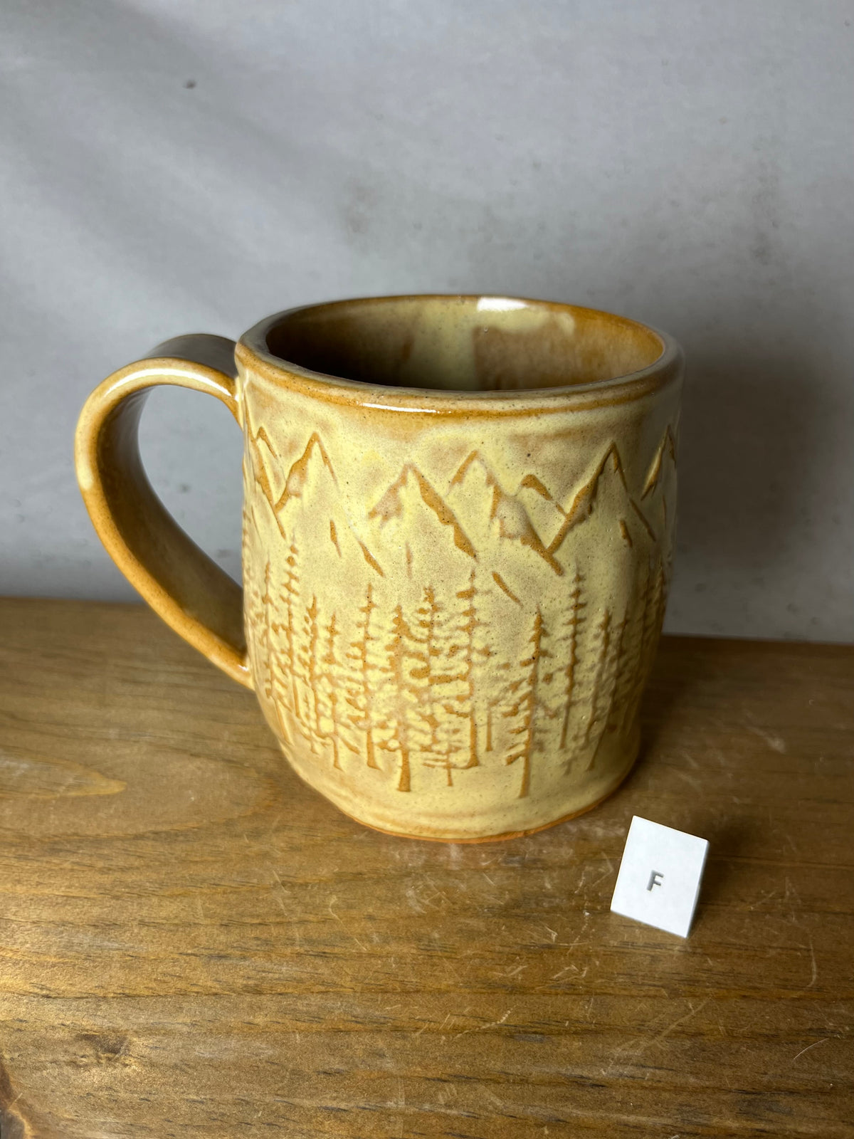 16 ounce Ceramic Mountain Mug