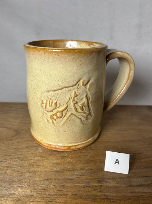 16 ounce Ceramic Equestrian Horse Mug