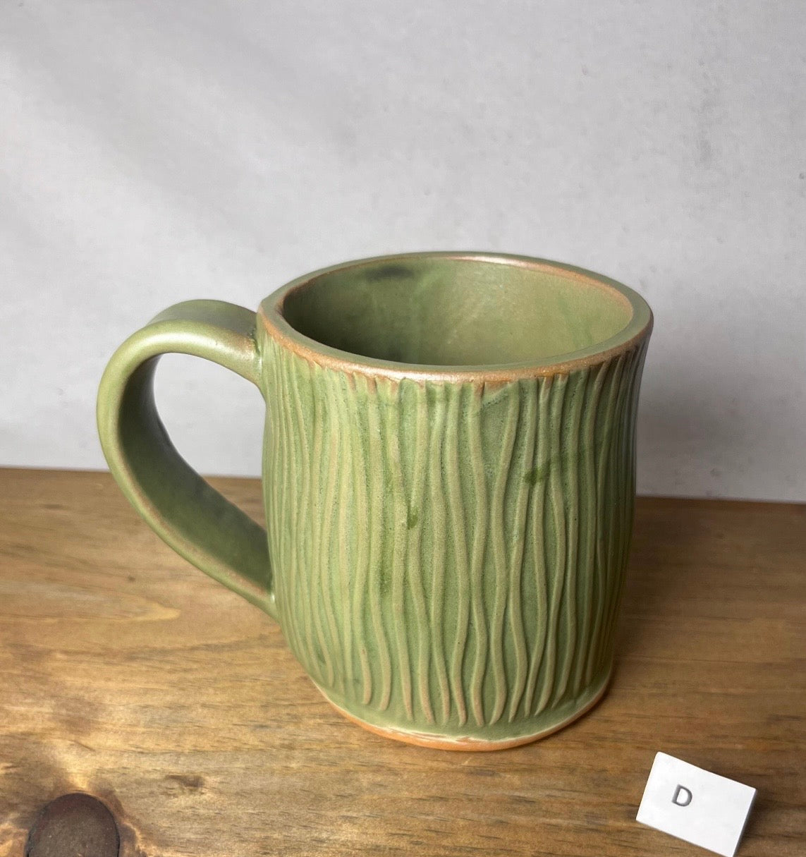16 ounce Wavy Groovy Ceramic Mug