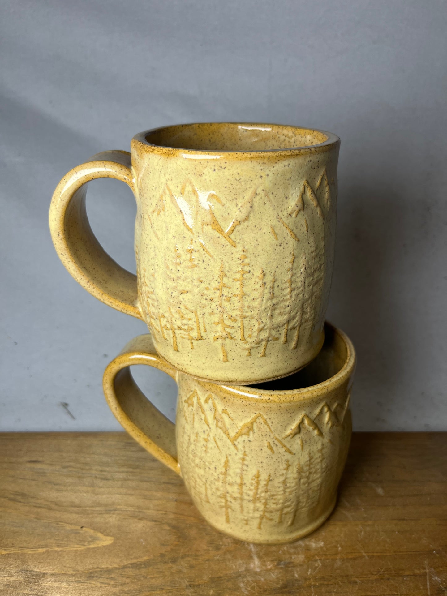 16 ounce Ceramic Mountain Mug