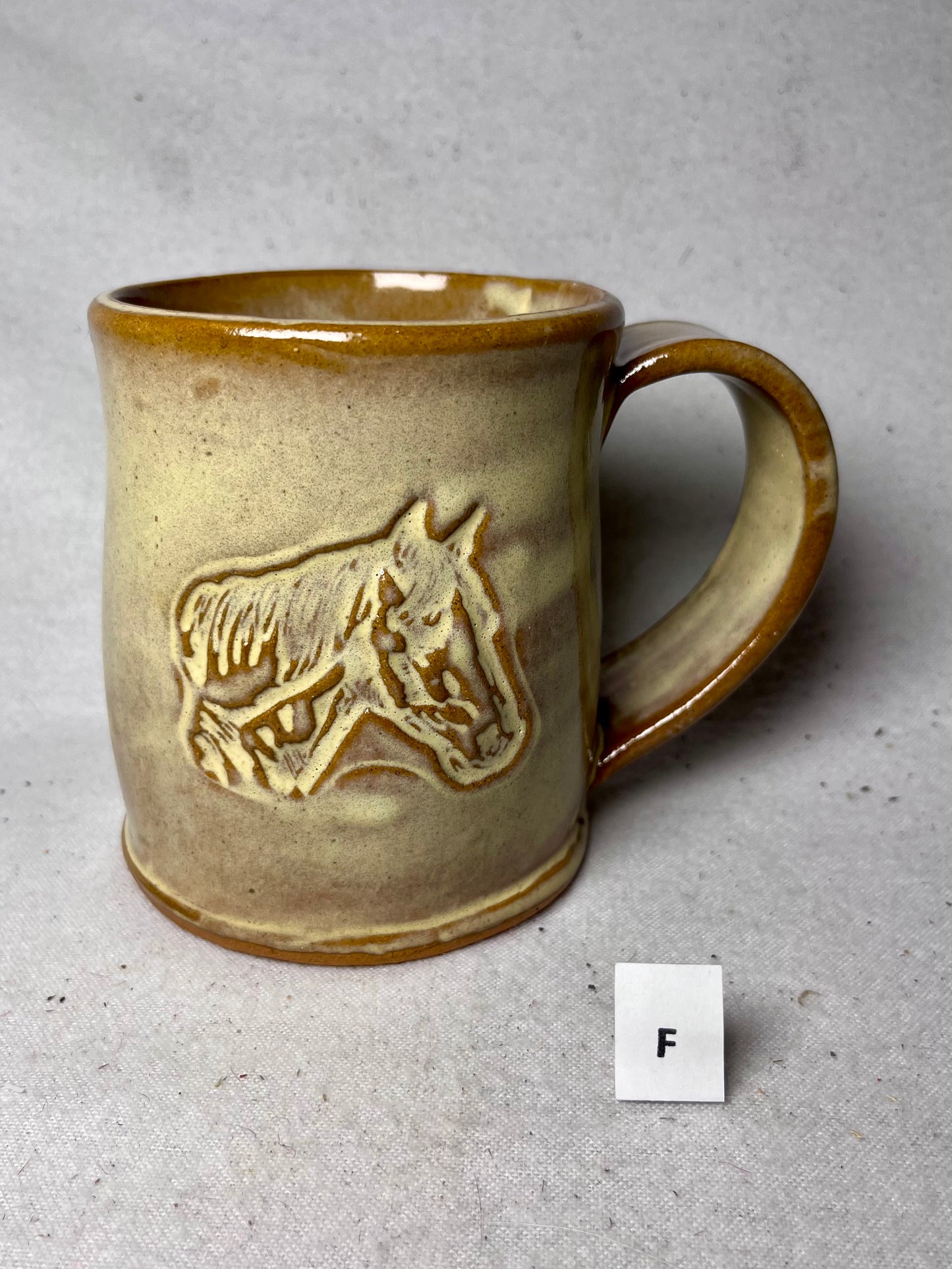 16 ounce Ceramic Equestrian Horse Mug