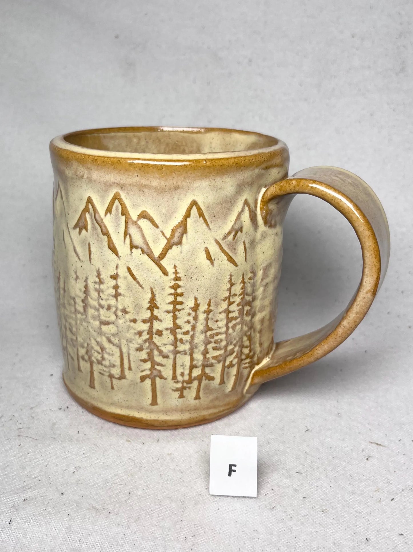 16 ounce Ceramic Mountain Mug