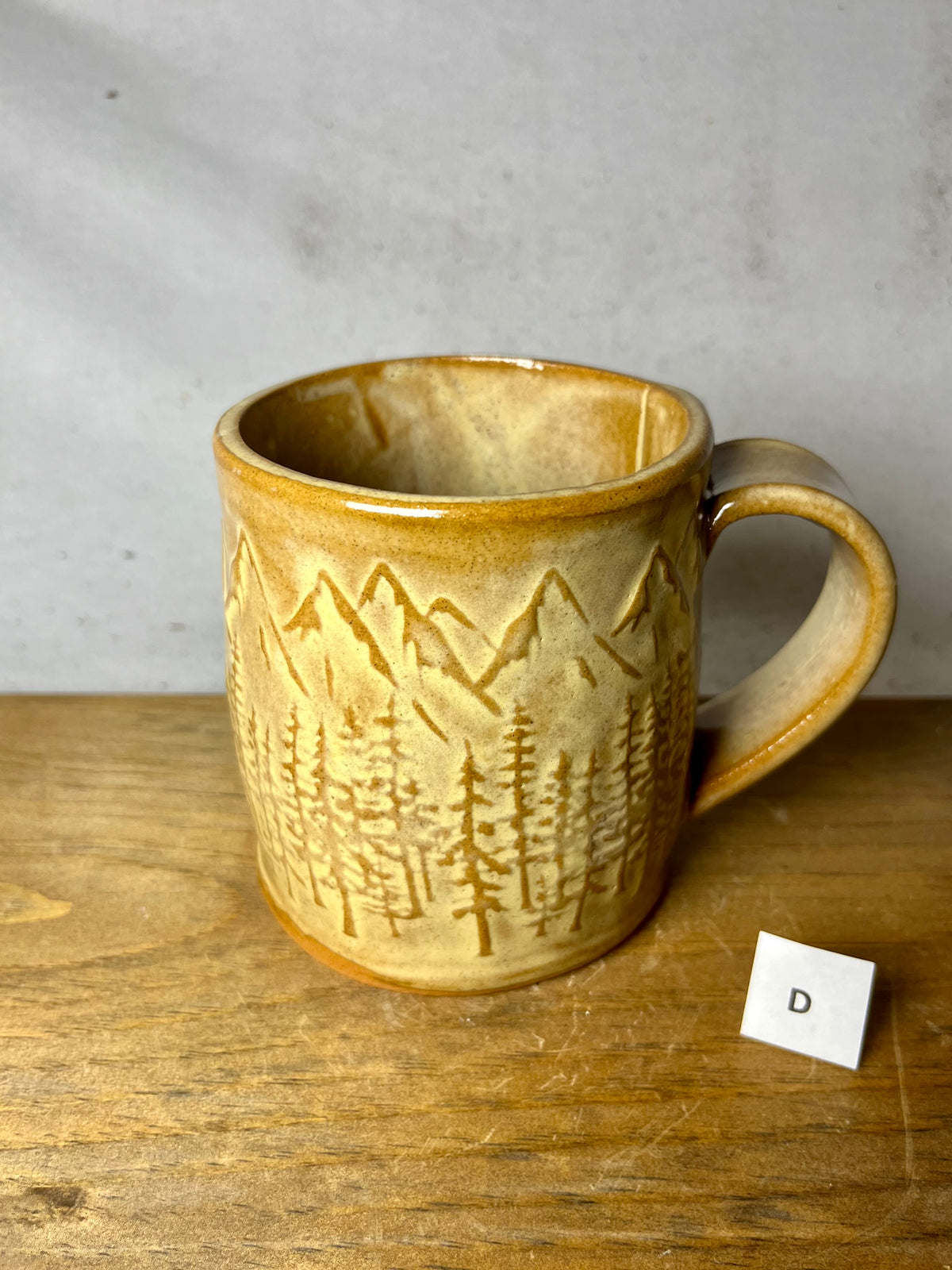 16 ounce Ceramic Mountain Mug