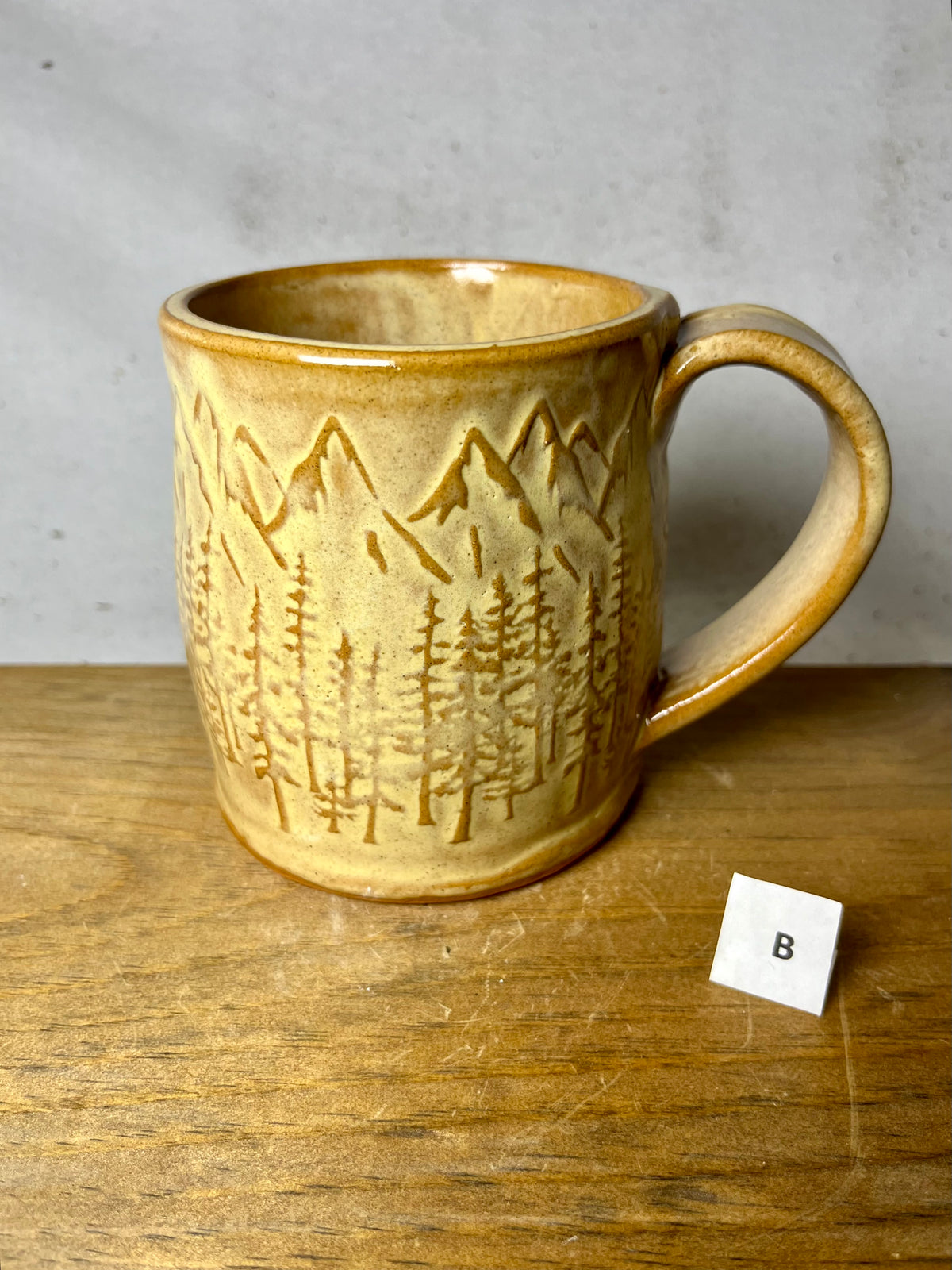 16 ounce Ceramic Mountain Mug