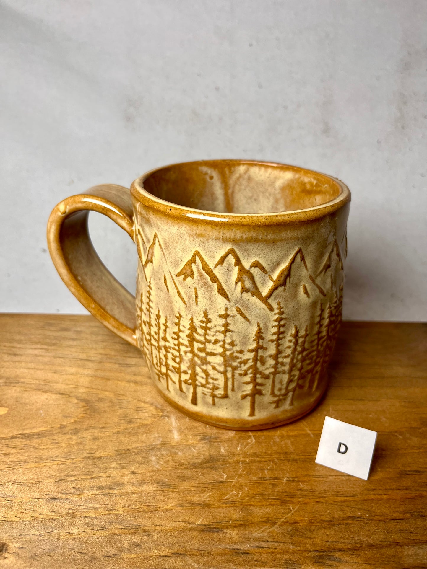16 ounce Ceramic Mountain Mug