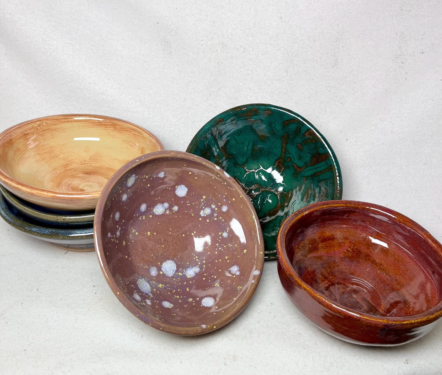 Set of 6 Handmade Ceramic Bowls