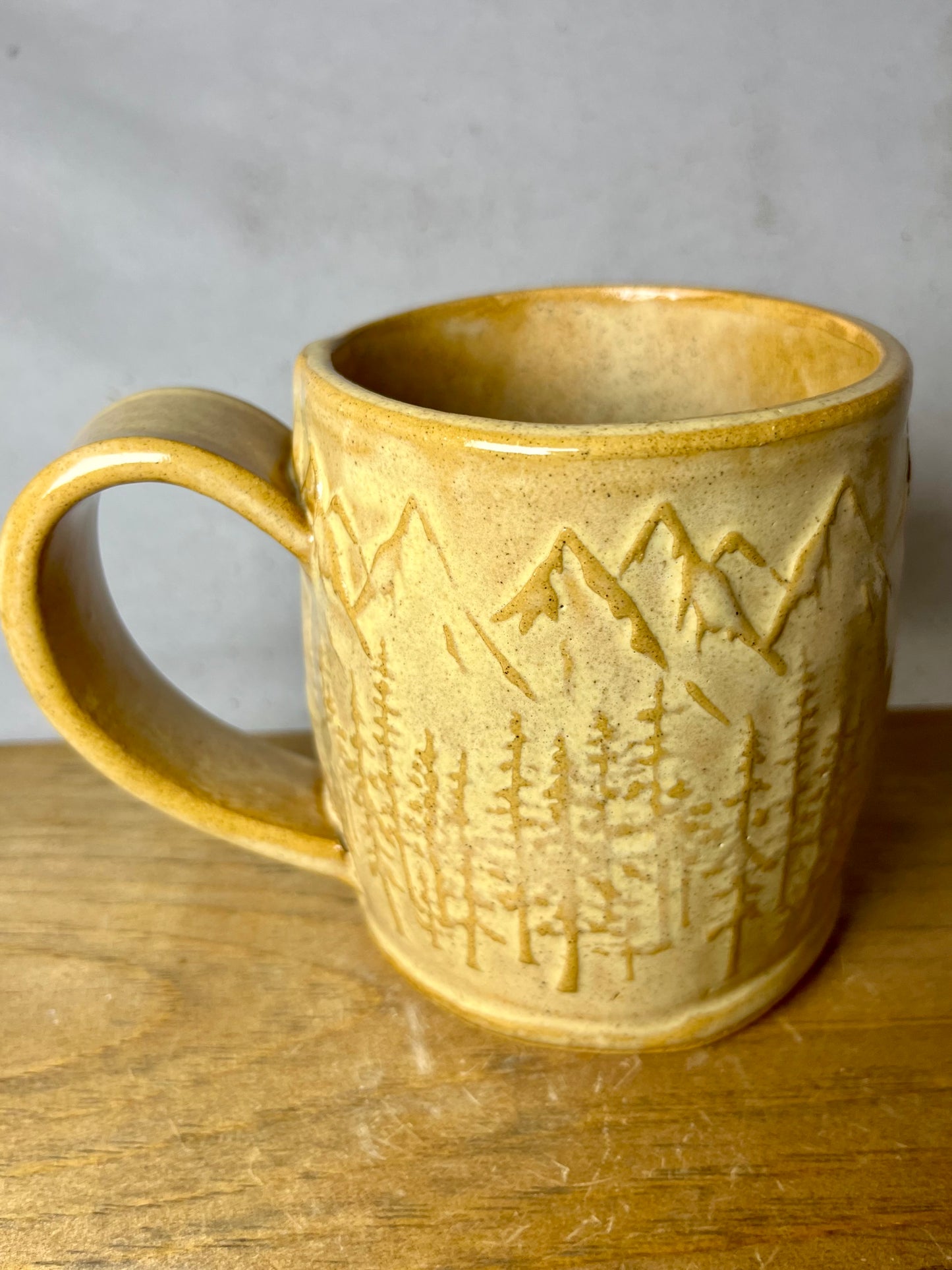 16 ounce Ceramic Mountain Mug