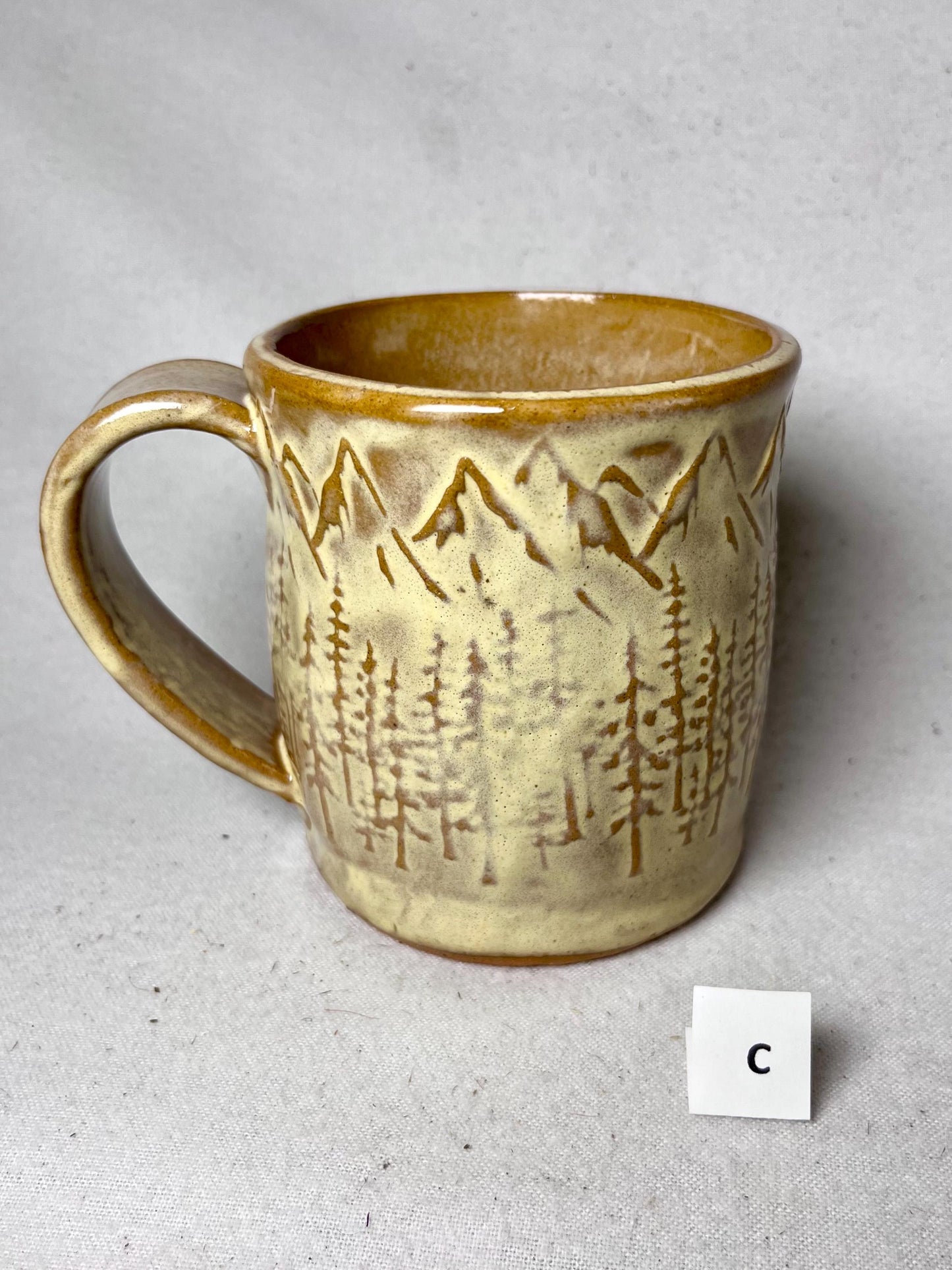 16 ounce Ceramic Mountain Mug