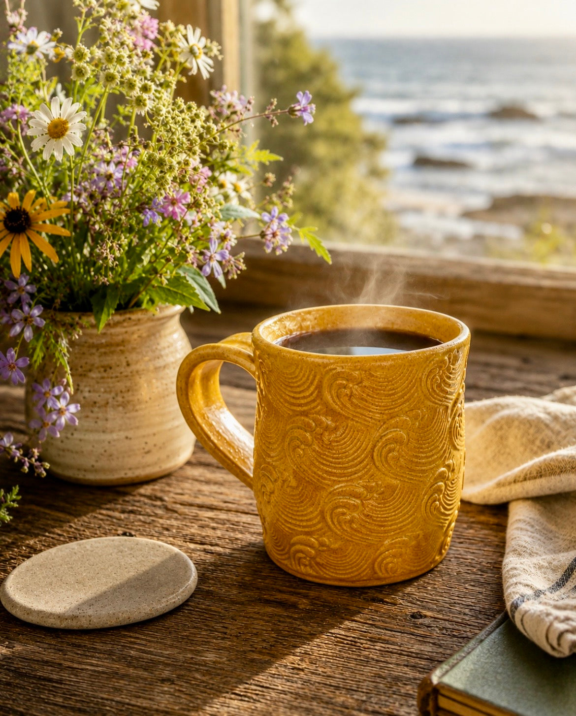 16 Ounce Ocean Wave Mug