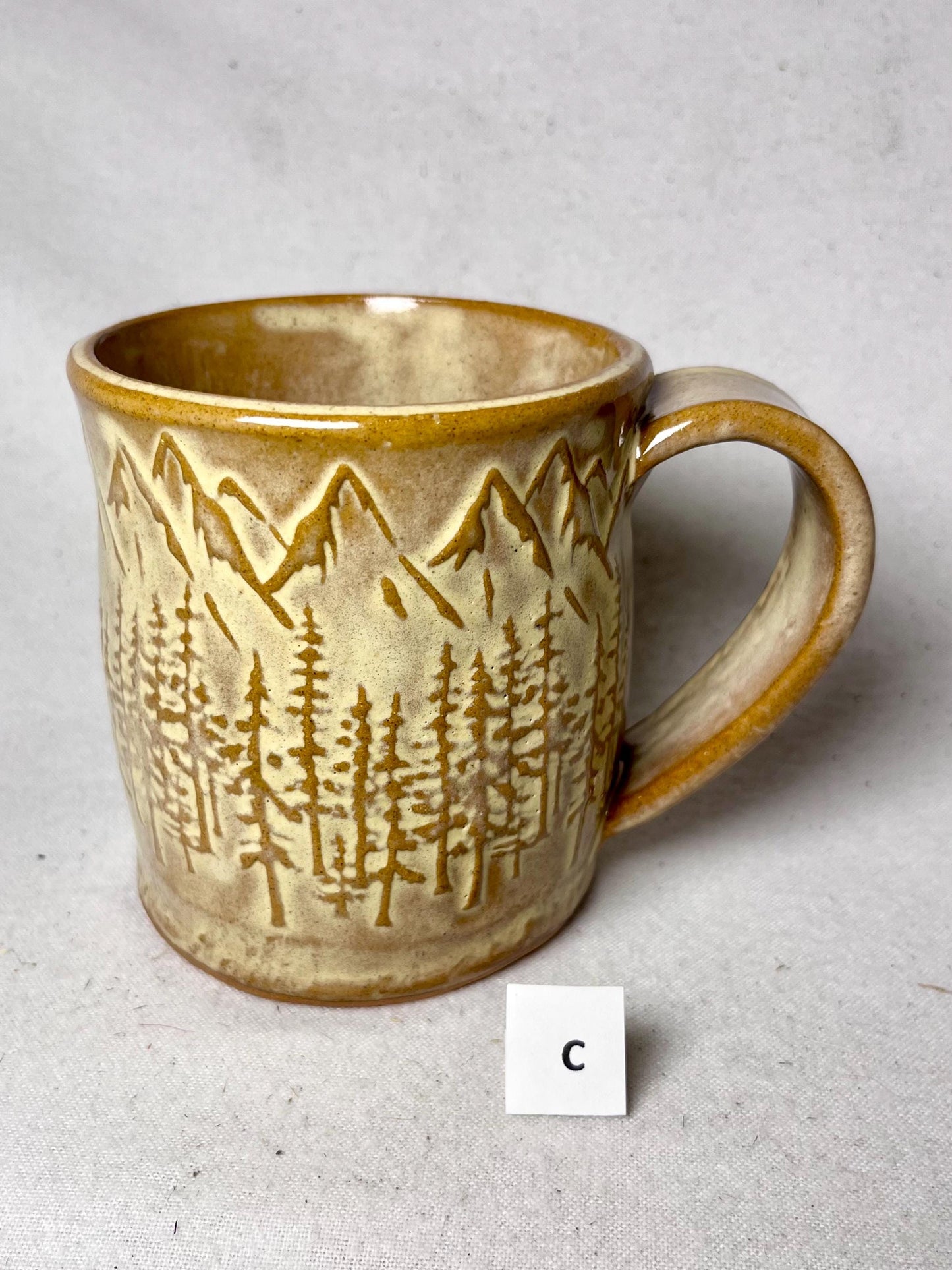 16 ounce Ceramic Mountain Mug