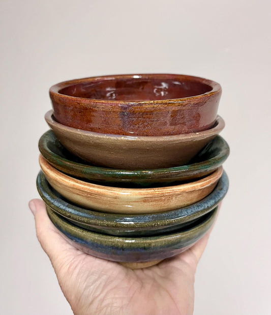 Set of 6 Handmade Ceramic Bowls