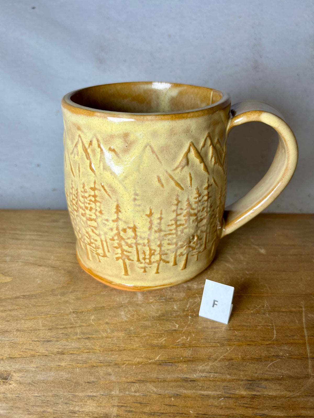 16 ounce Ceramic Mountain Mug