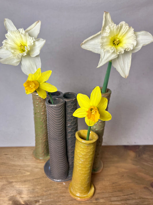 Flower Vase |  bud vase  |  handmade vase