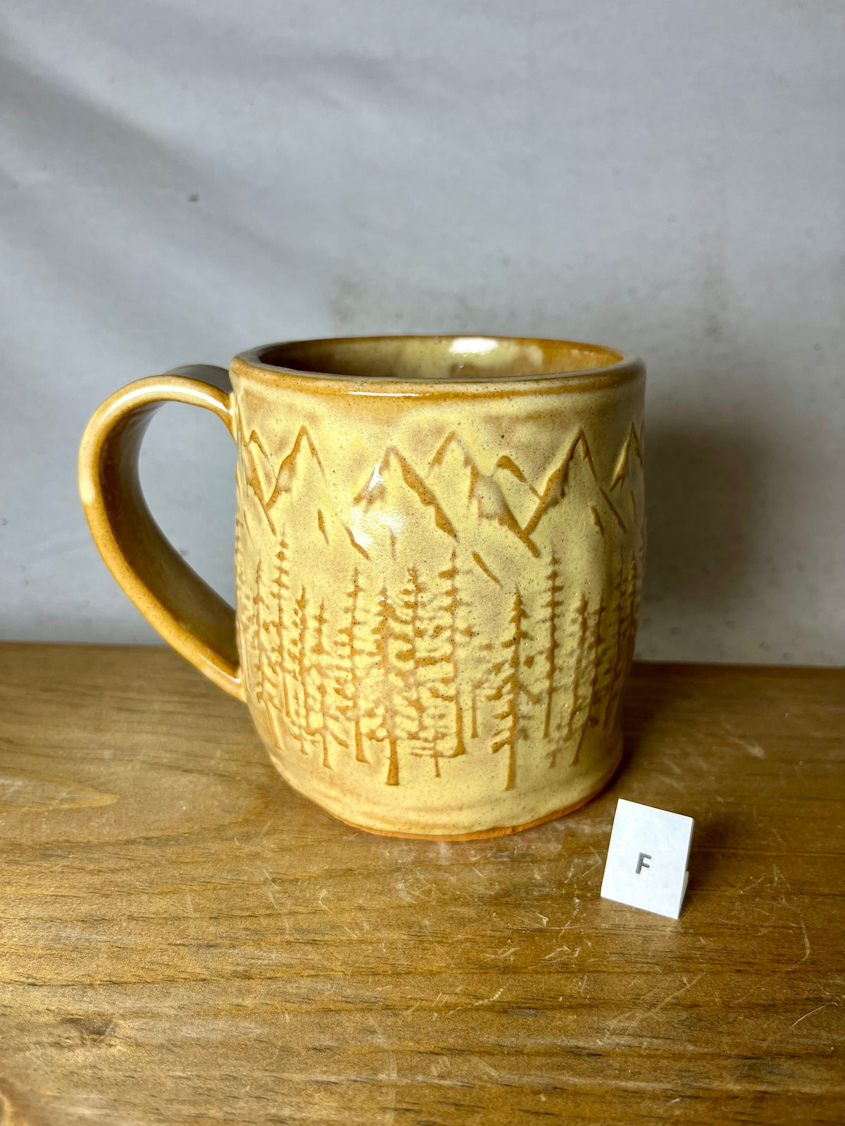 16 ounce Ceramic Mountain Mug