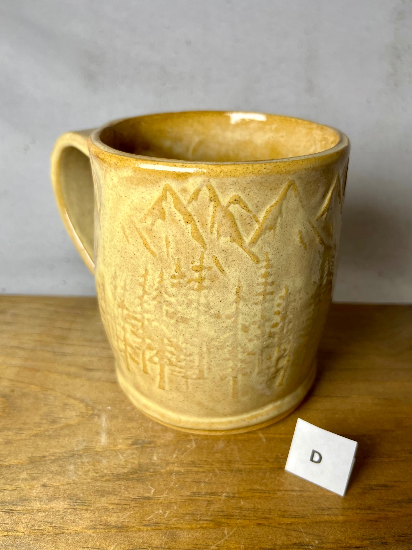 16 ounce Ceramic Mountain Mug