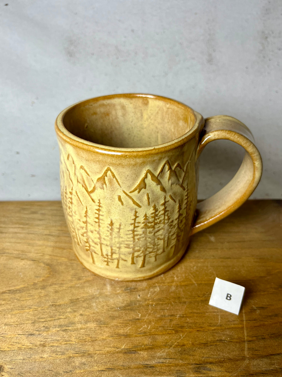 16 ounce Ceramic Mountain Mug