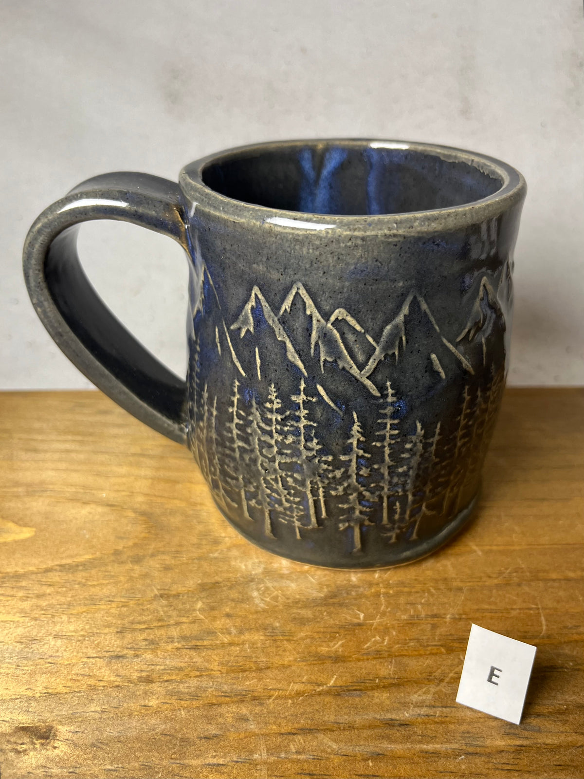 16 ounce Ceramic Mountain Mug