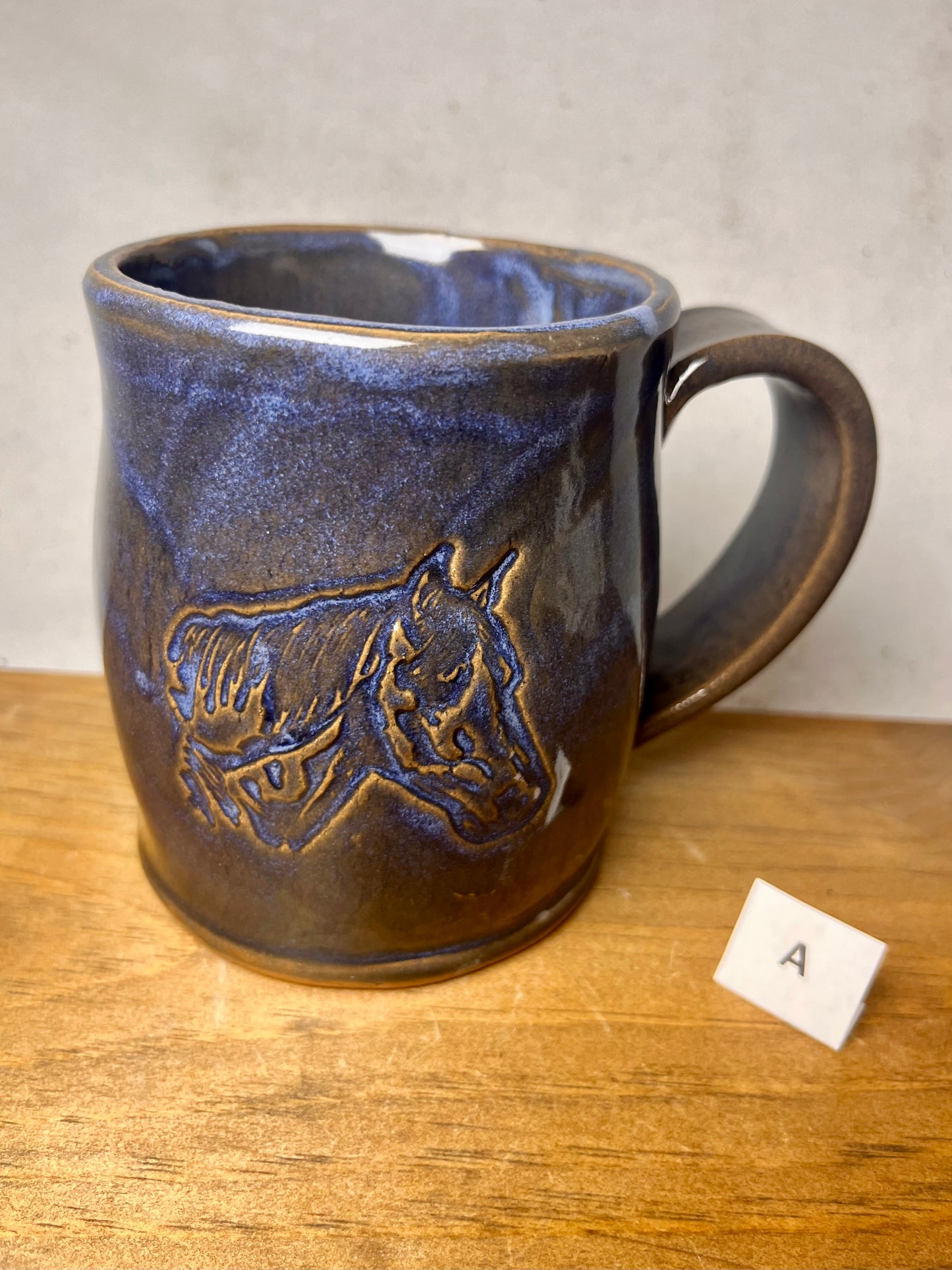 16 ounce Ceramic Equestrian Horse Mug