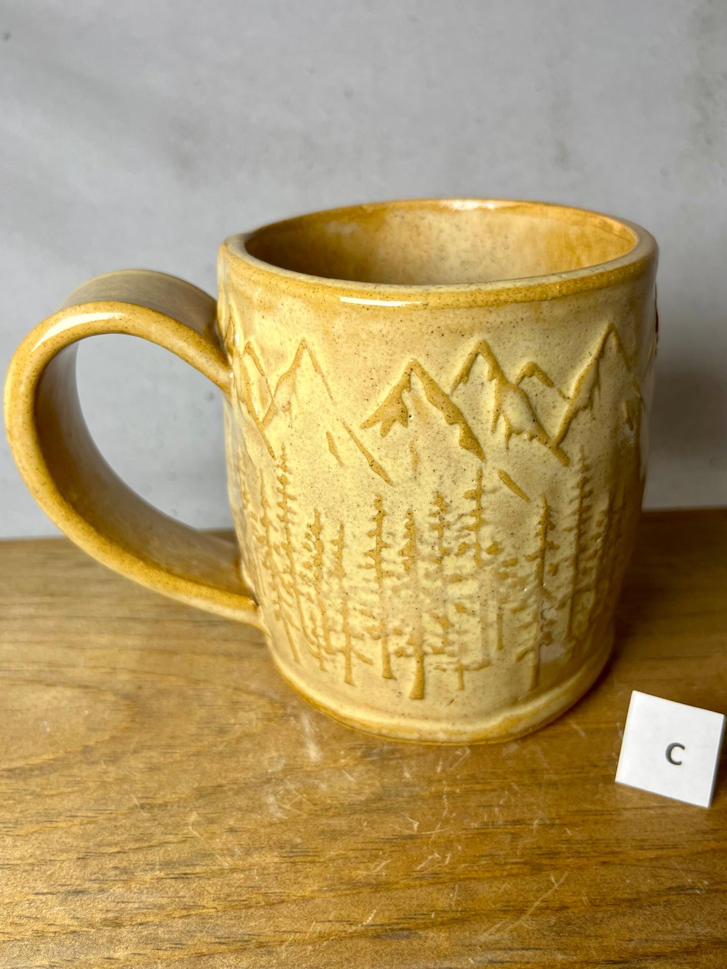 16 ounce Ceramic Mountain Mug