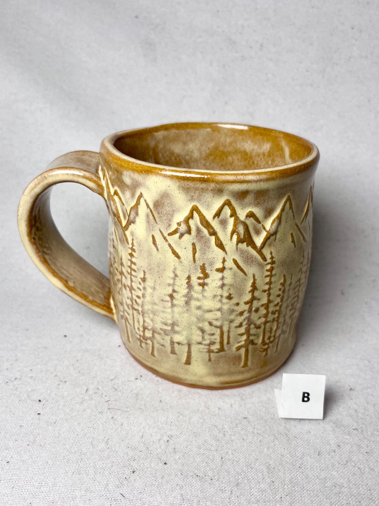 16 ounce Ceramic Mountain Mug
