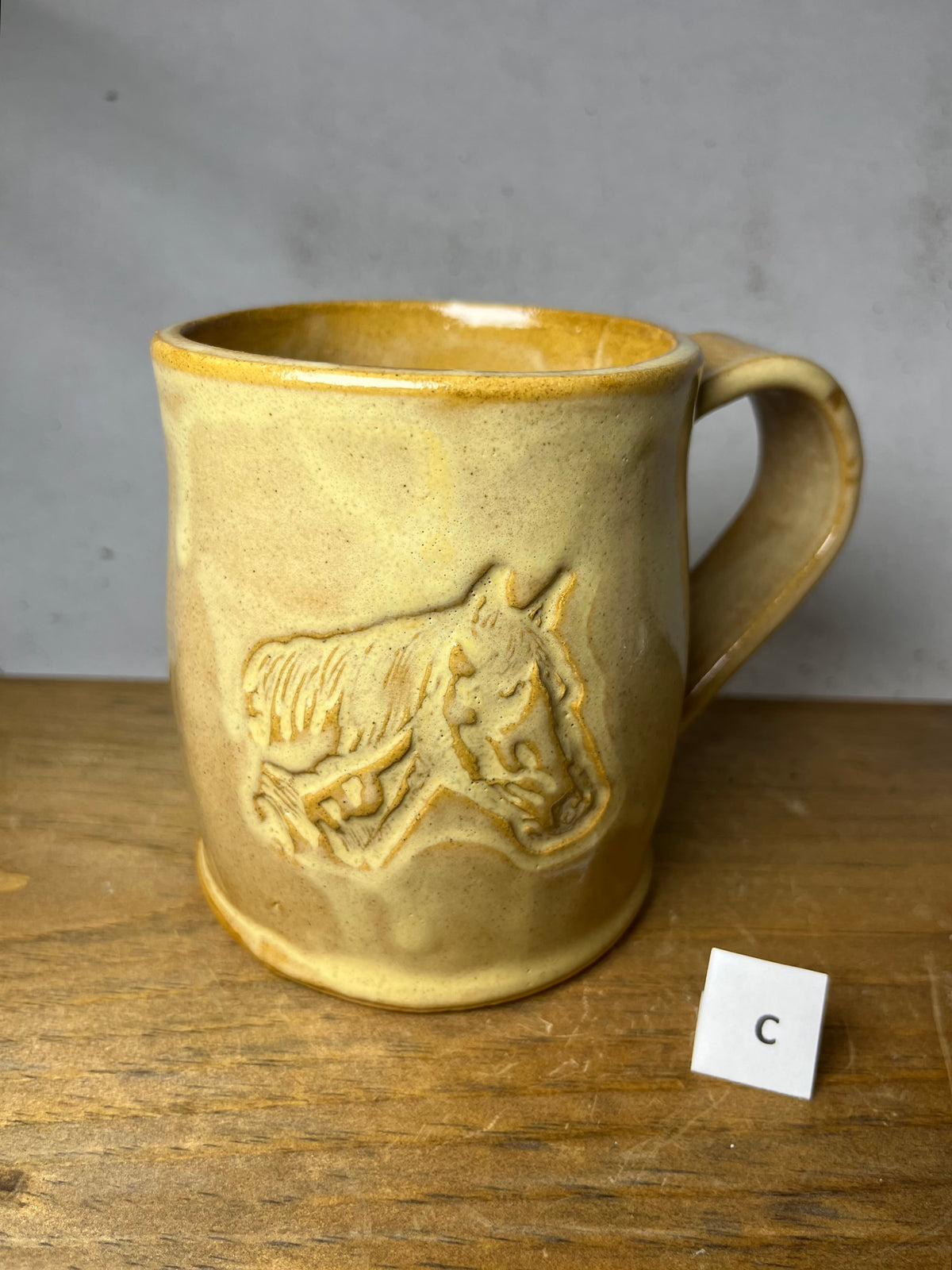 16 ounce Ceramic Equestrian Horse Mug