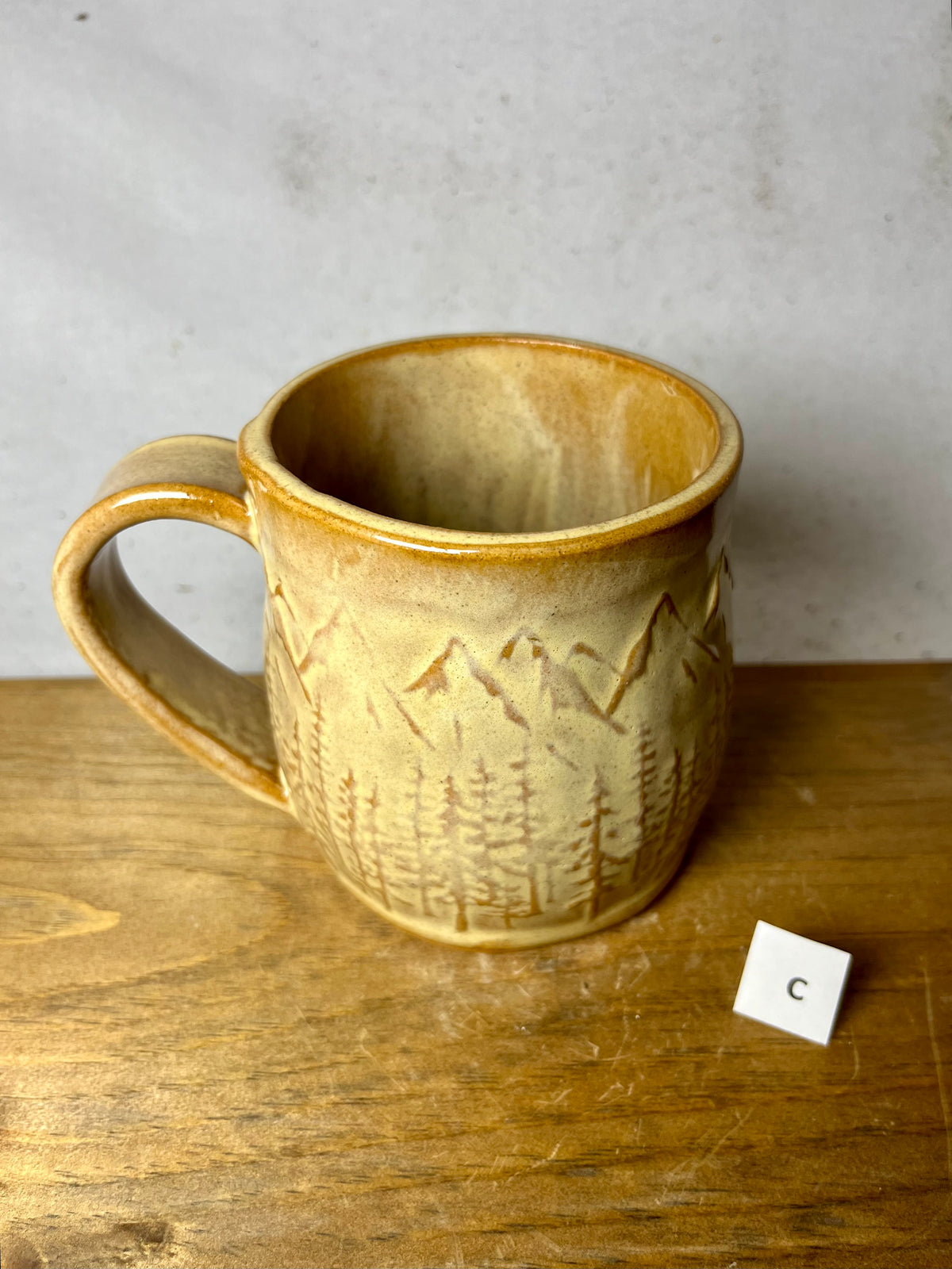 16 ounce Ceramic Mountain Mug
