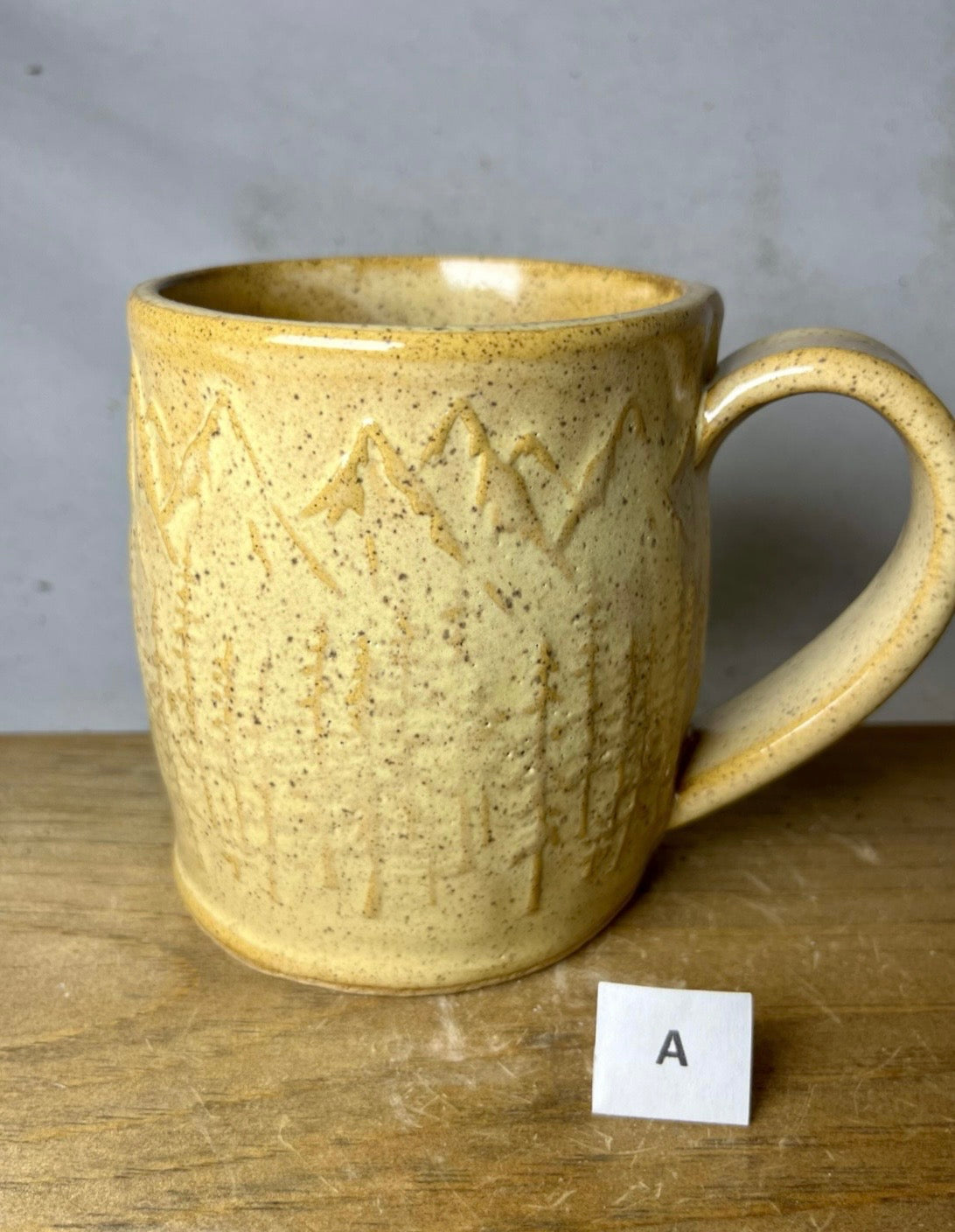 16 ounce Ceramic Mountain Mug