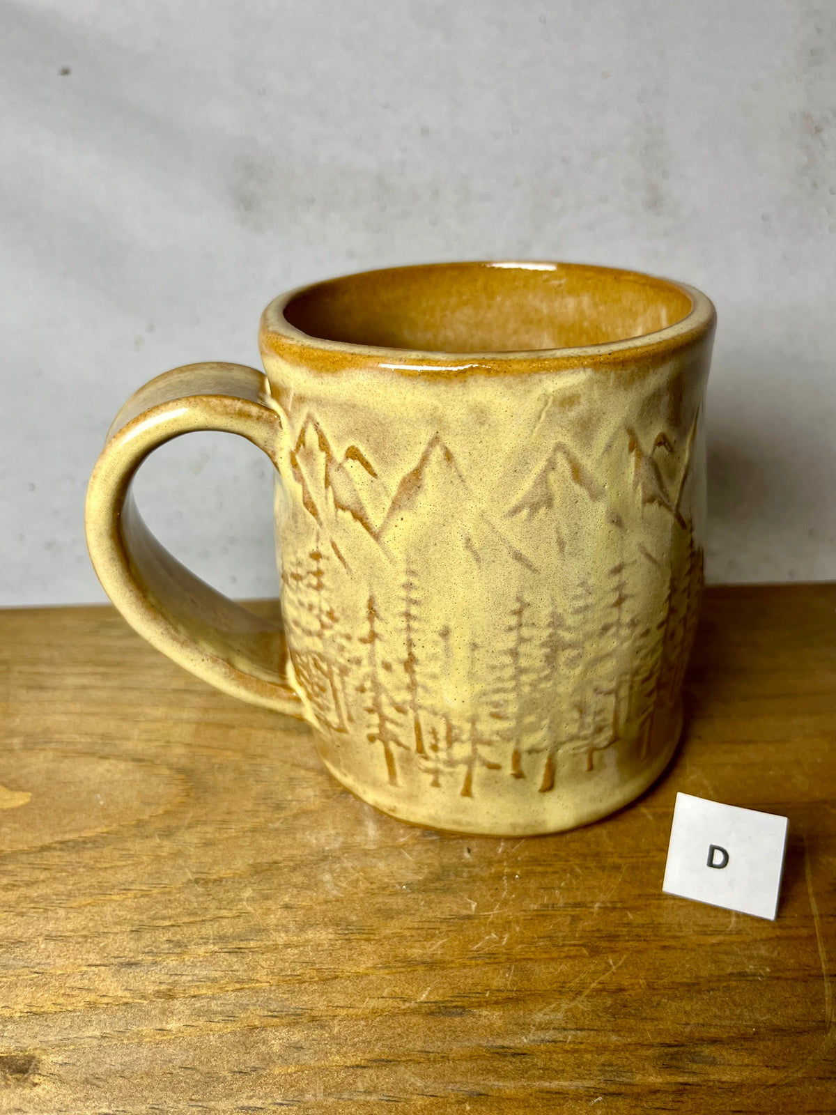 16 ounce Ceramic Mountain Mug