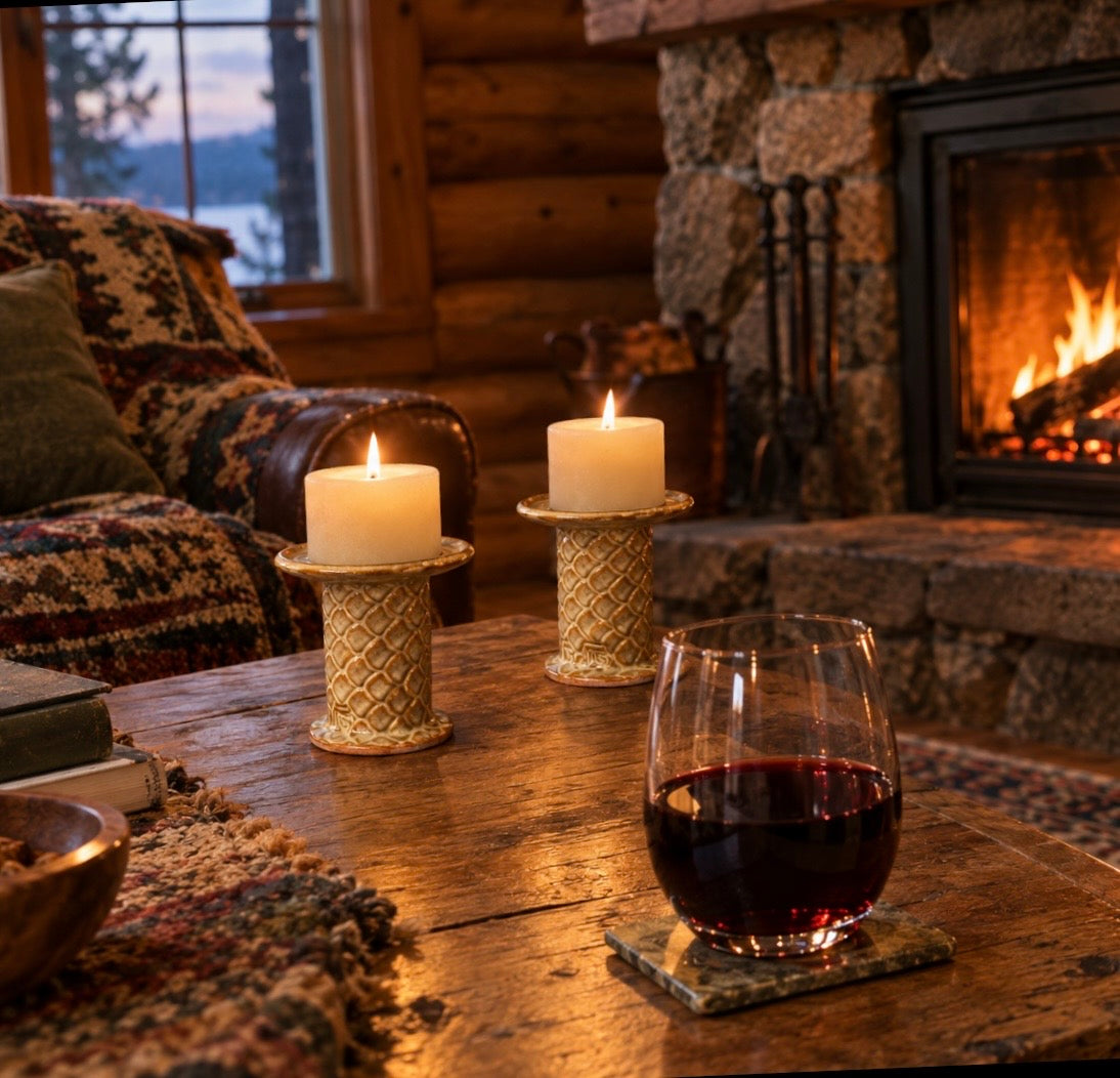 Candle holders  |  3.5 inch pillar candle holder