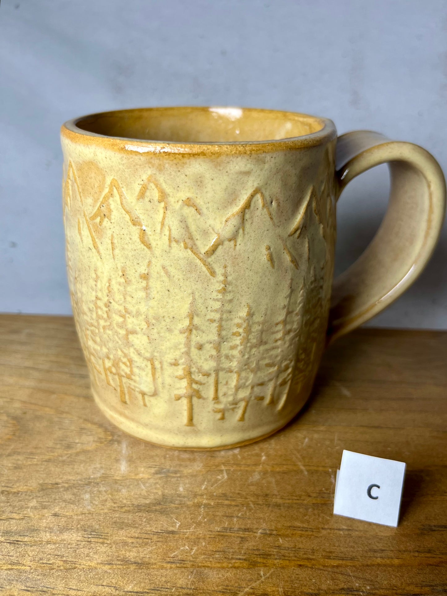 16 ounce Ceramic Mountain Mug