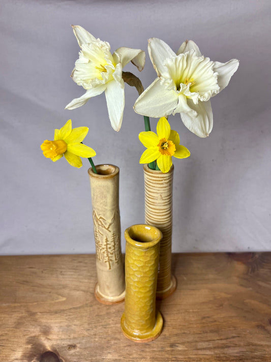 Flower Vase |  bud vase  |  handmade vase
