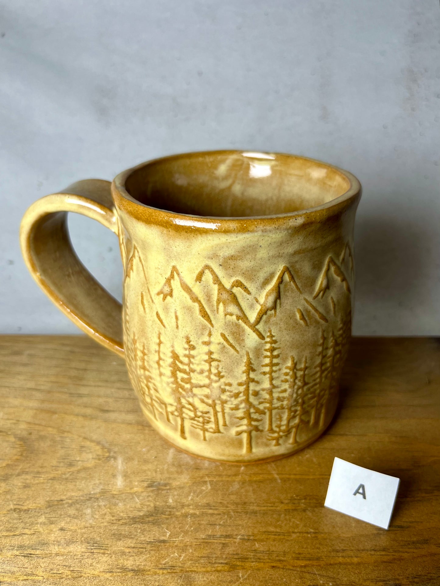 16 ounce Ceramic Mountain Mug