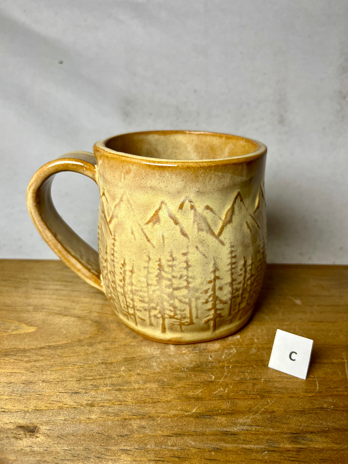 16 ounce Ceramic Mountain Mug