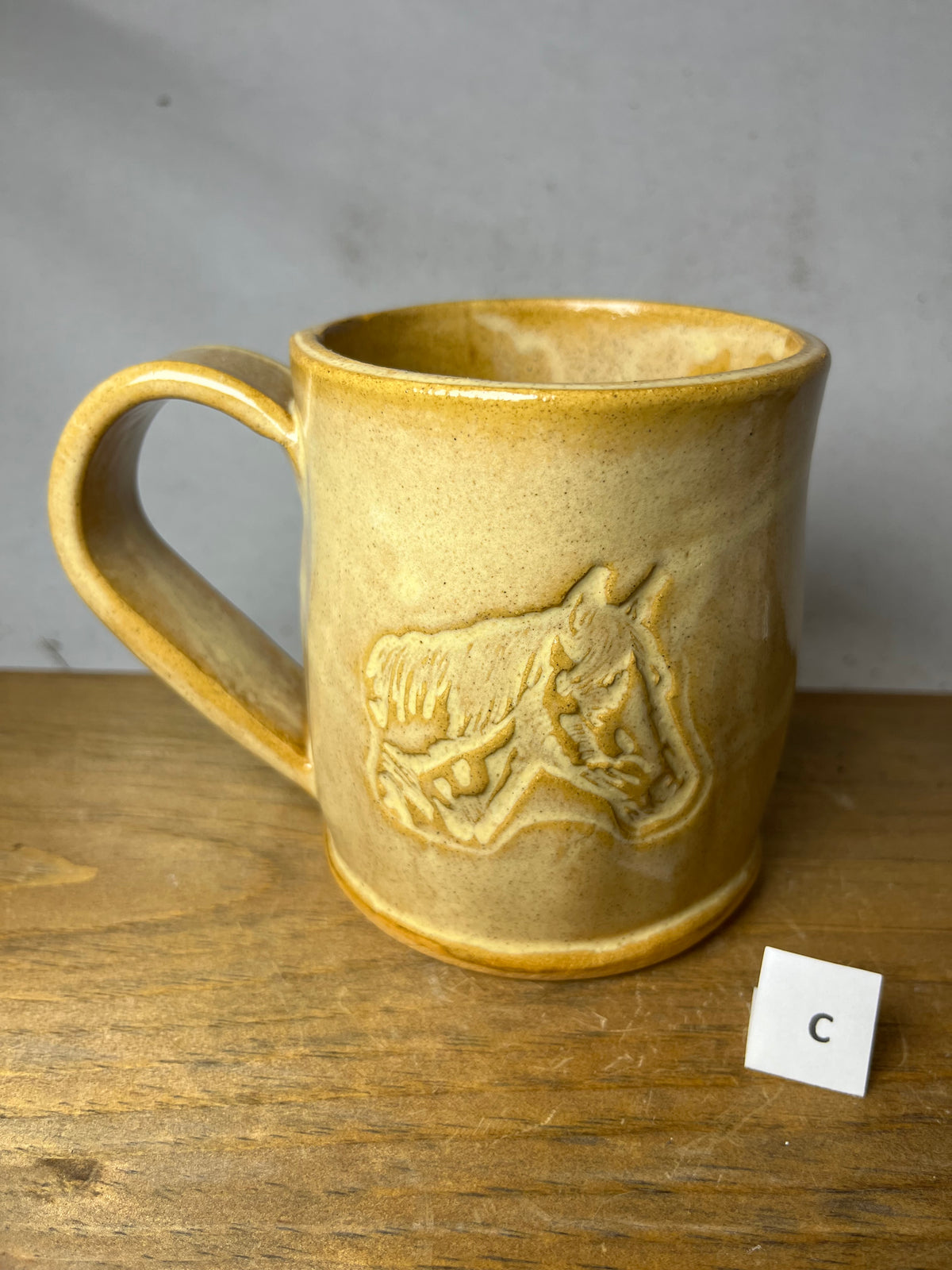 16 ounce Ceramic Equestrian Horse Mug