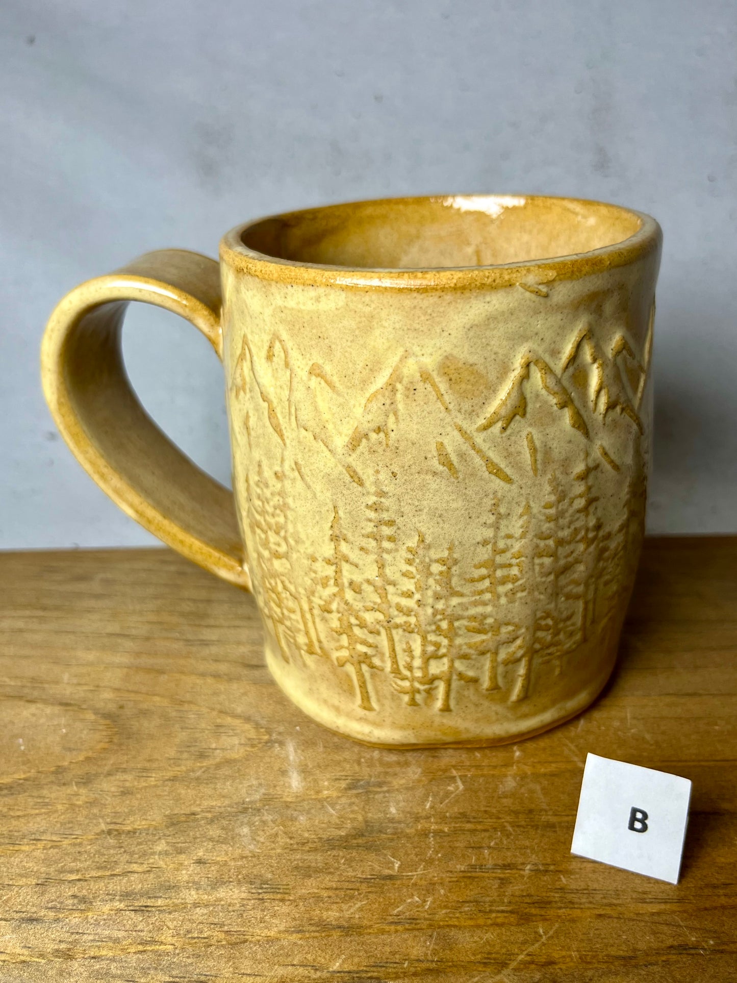 16 ounce Ceramic Mountain Mug