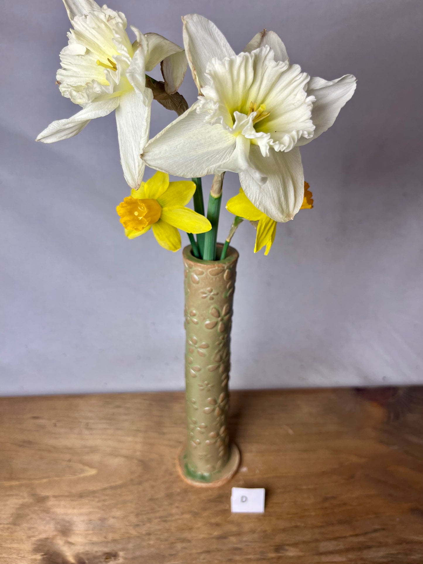 Flower Vase |  bud vase  |  handmade vase