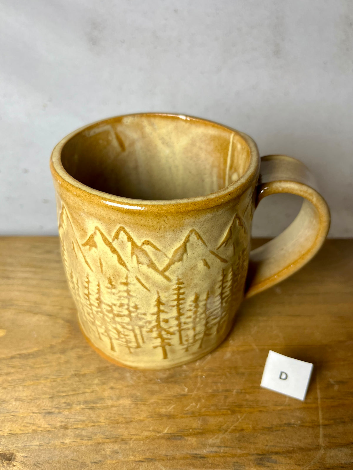16 ounce Ceramic Mountain Mug