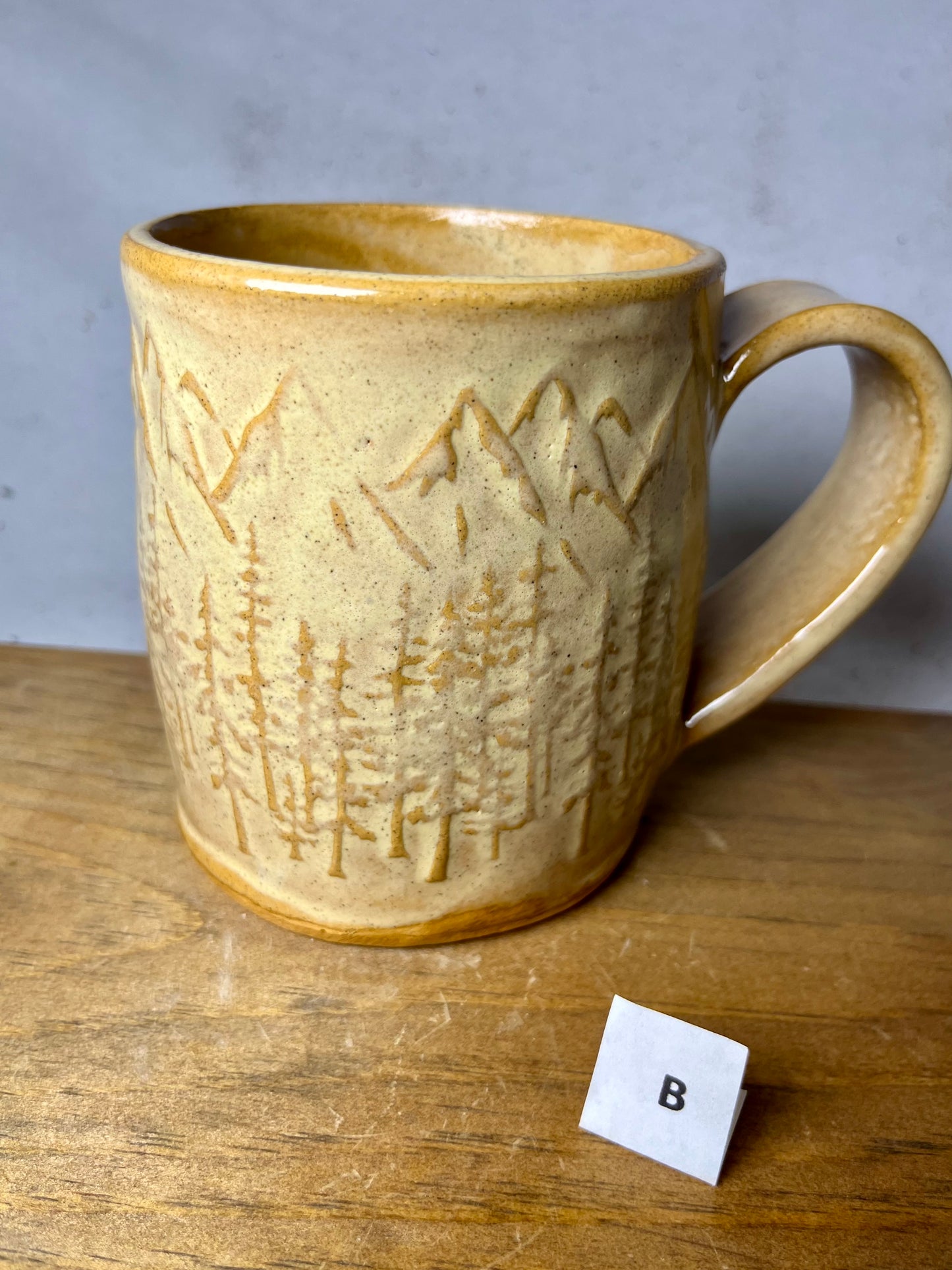 16 ounce Ceramic Mountain Mug