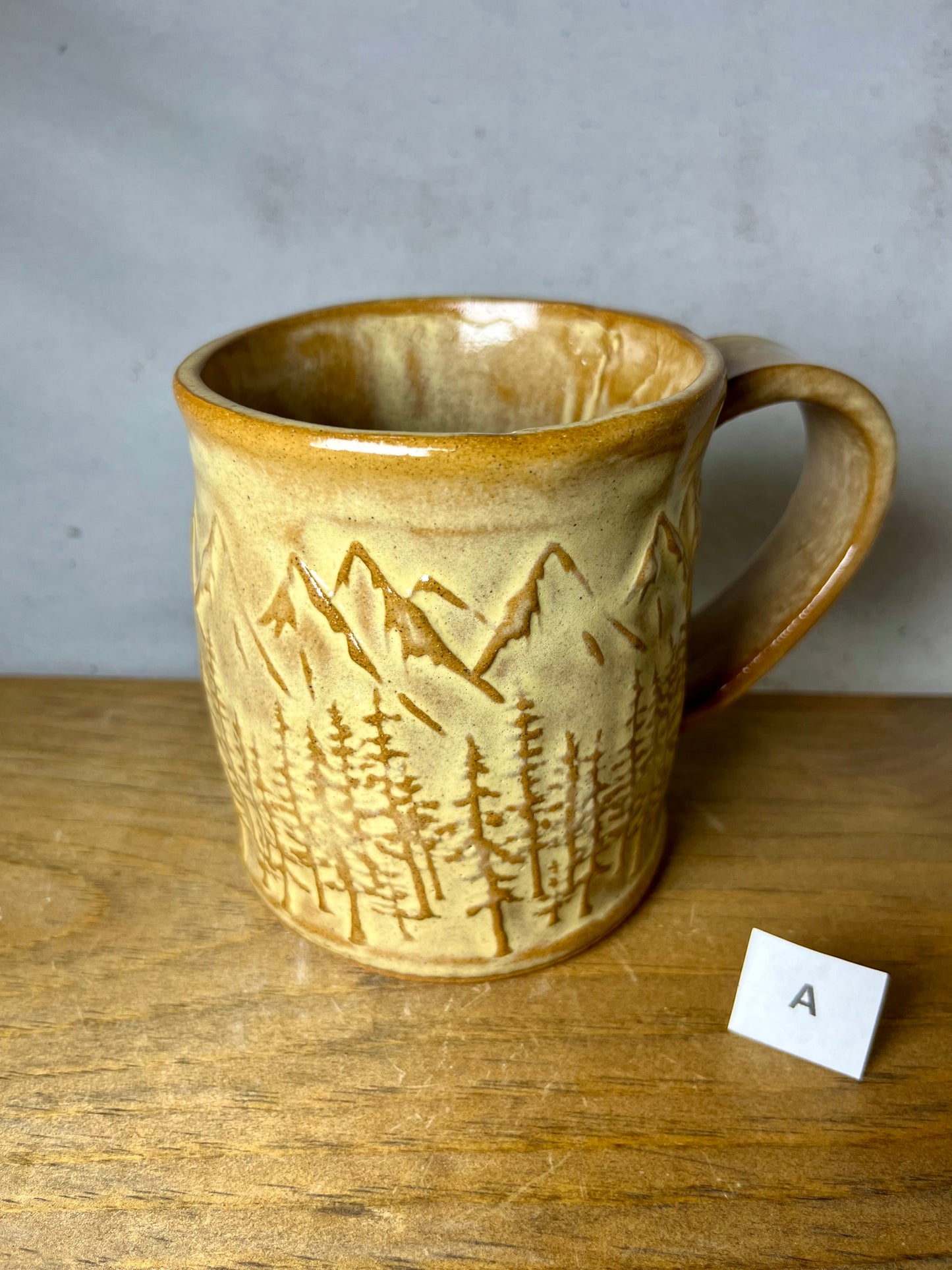16 ounce Ceramic Mountain Mug
