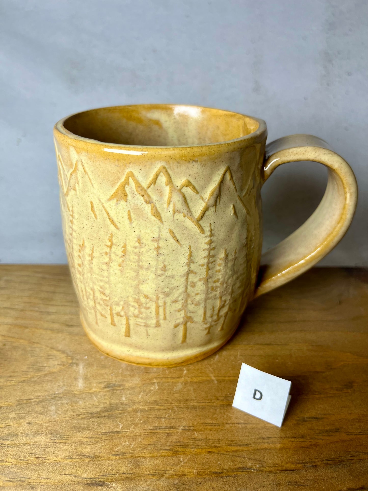 16 ounce Ceramic Mountain Mug