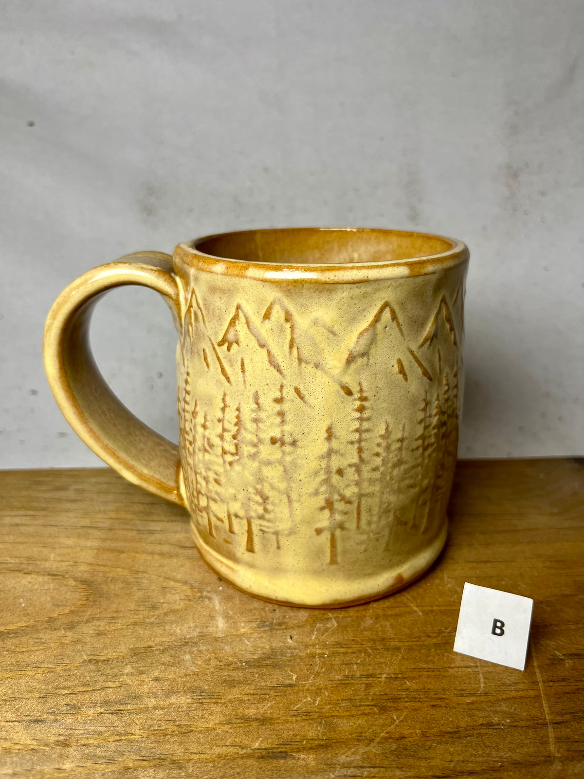 16 ounce Ceramic Mountain Mug