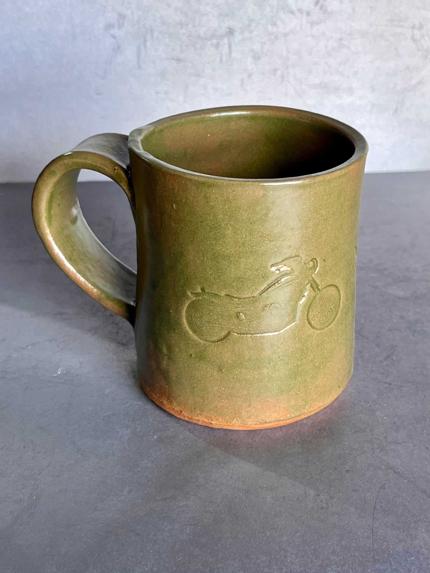 Mug - 16 ounce motorcycle mug