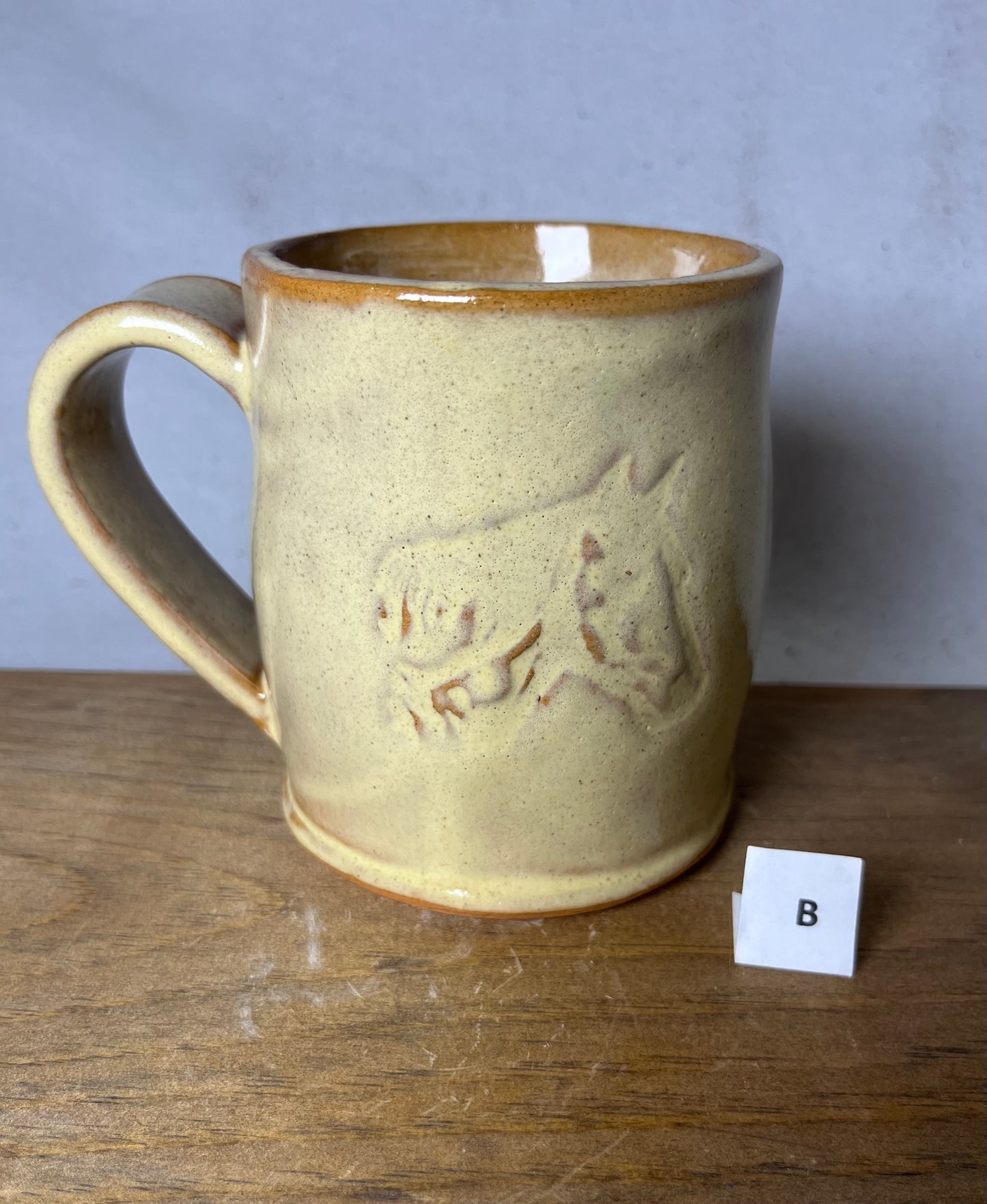 16 ounce Ceramic Equestrian Horse Mug