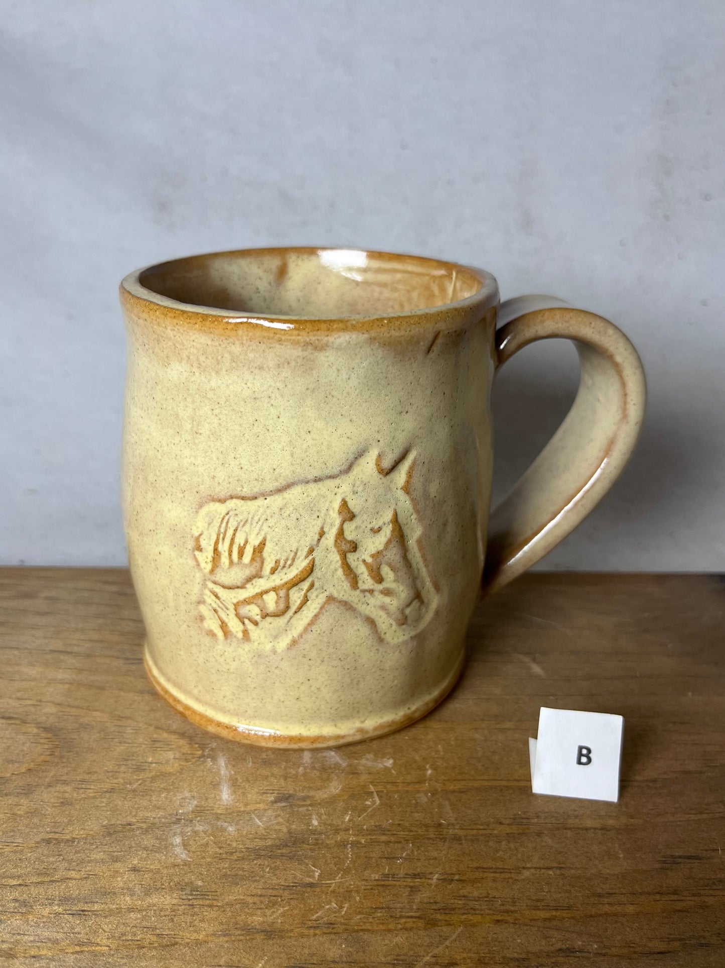 16 ounce Ceramic Equestrian Horse Mug