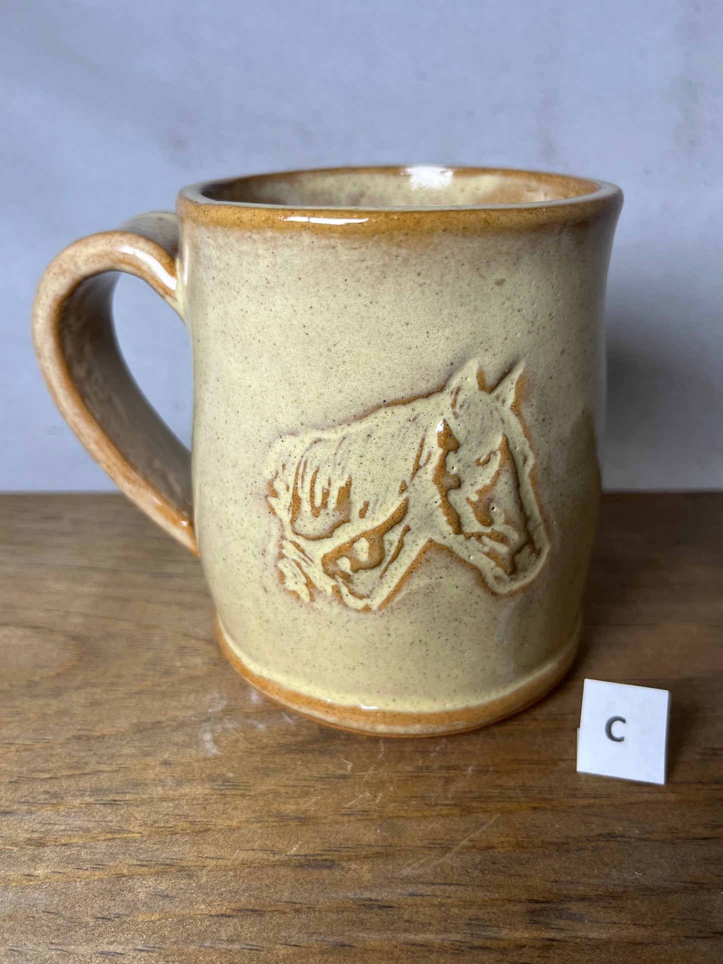 16 ounce Ceramic Equestrian Horse Mug