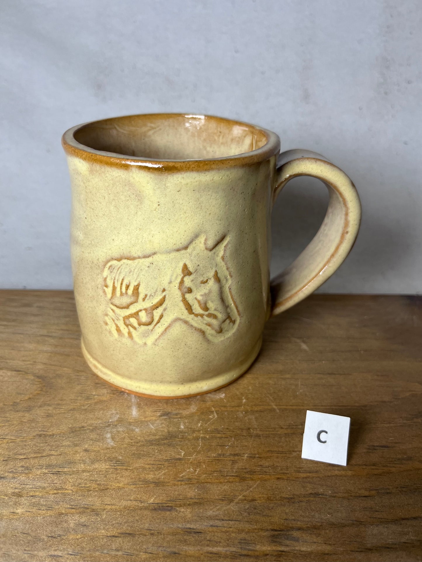 16 ounce Ceramic Equestrian Horse Mug