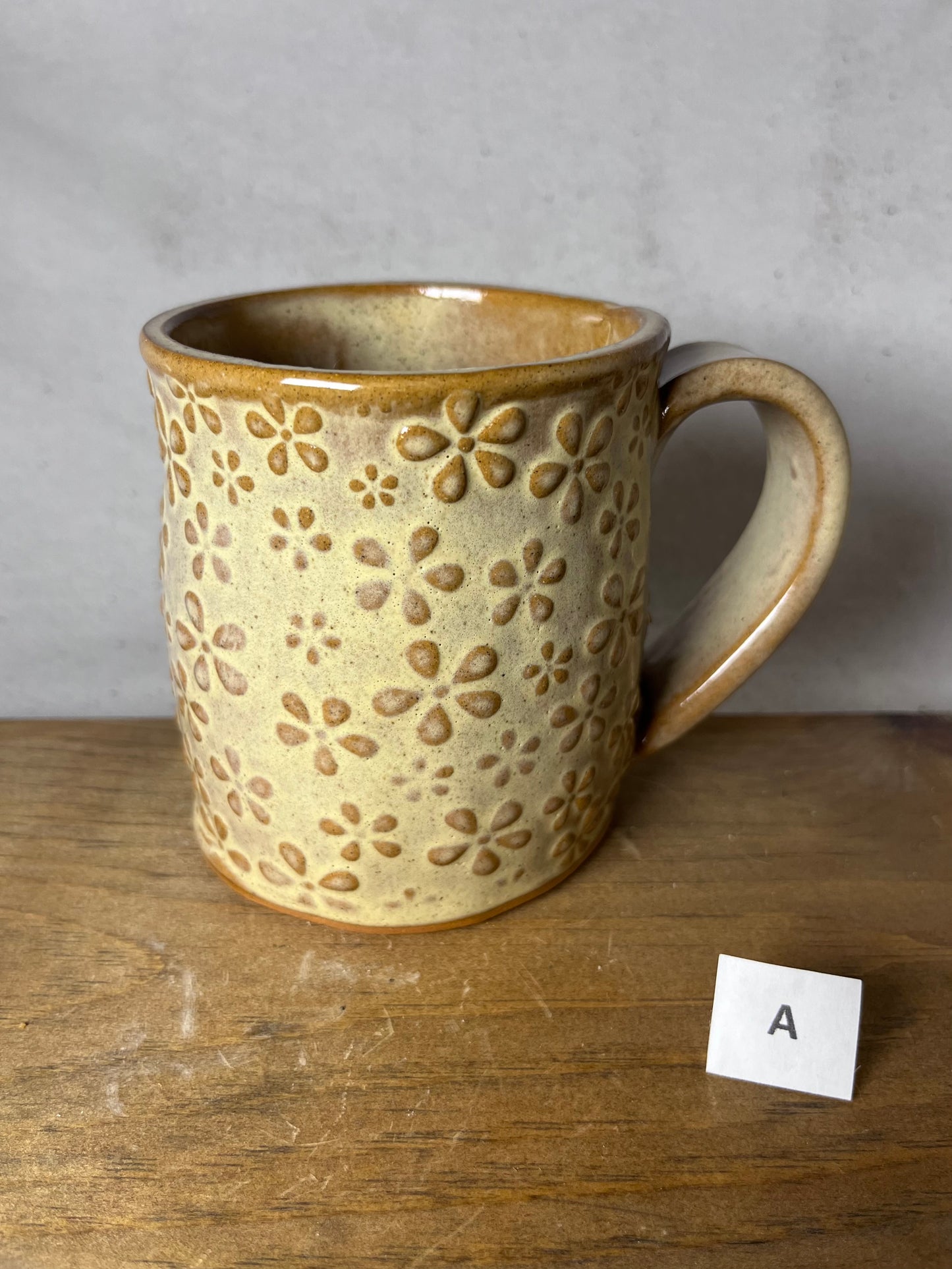 16 ounce flower mug | coneflower | daisy