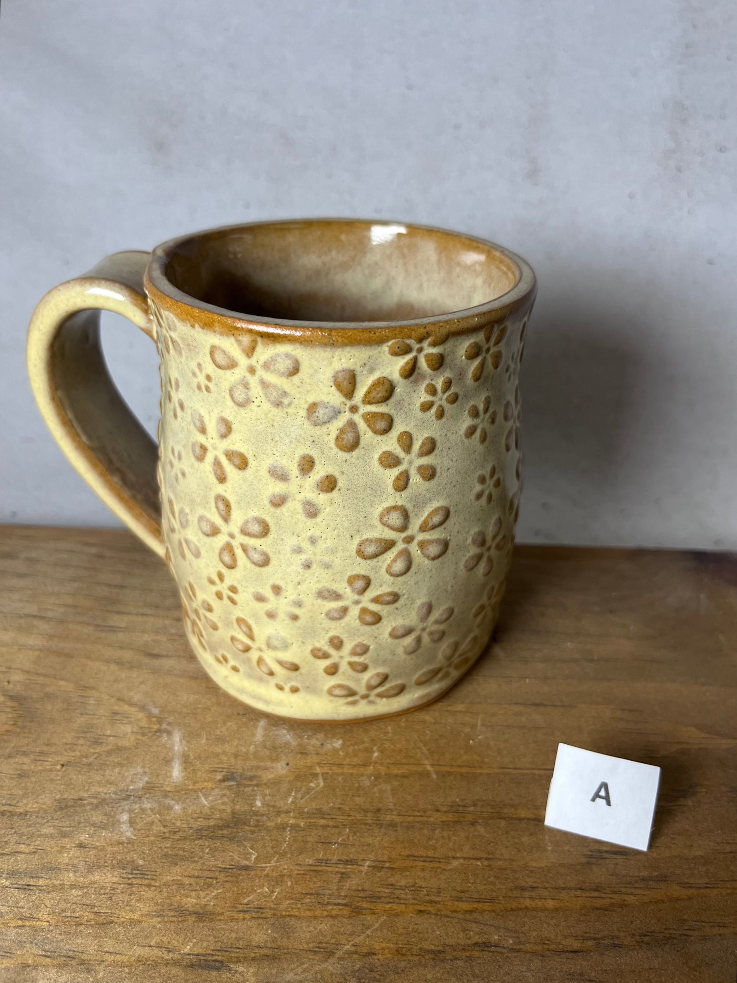 16 ounce flower mug | coneflower | daisy