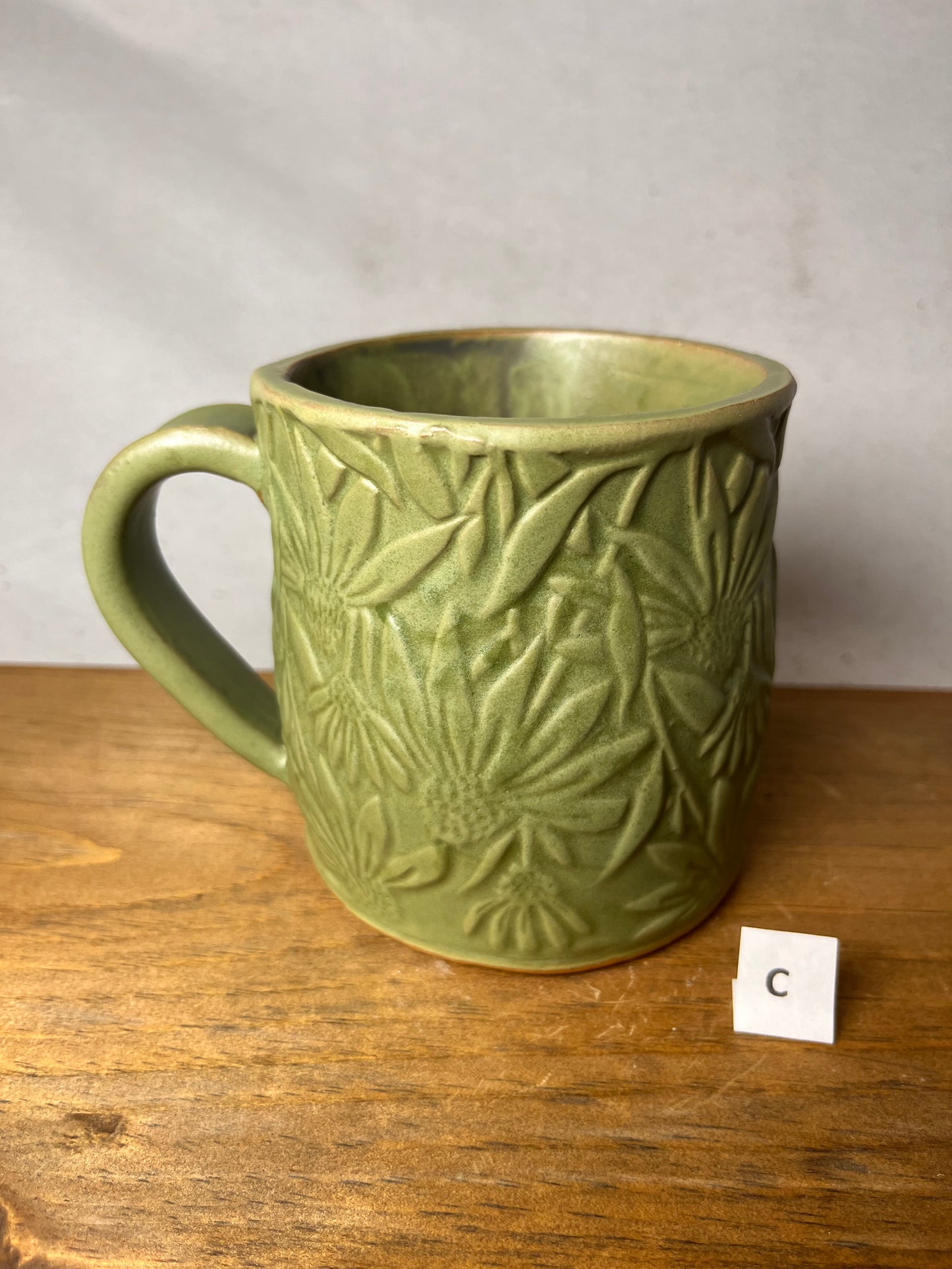 16 ounce flower mug | coneflower | daisy